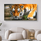 Tiger am Wasser - 5D DIY Diamond Painting - Kreativsein.shop