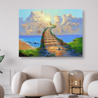 Treppe zum Katzenhimmel - 5D DIY Diamond Painting - Kreativsein.shop
