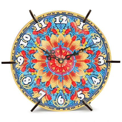 Uhr Mandala 1 - Diamond Painting - Kreativsein.shop