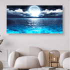 Vollmond am Meer - 5D DIY Diamond Painting - Kreativsein.shop