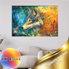 Wolf - 5D DIY Diamond Painting - Kreativsein.shop