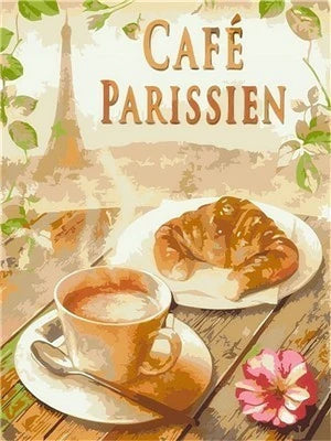 Café Parissien - Diamond Painting