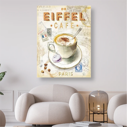 De Eiffel Cafe - Diamond Painting