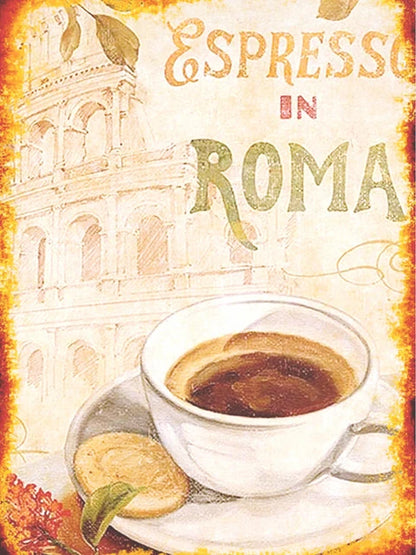 Espresso in Roma - Diamond Painting