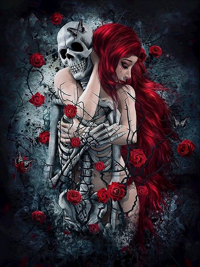 Ich liebe mein Skelett - 5D DIY Diamond Painting - Diamond Painting Shop - Schweiz