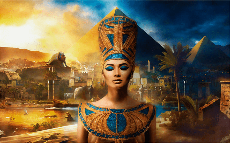 Kleopatra Pharao Ägypten | Diamond Painting - Kreativsein.shop