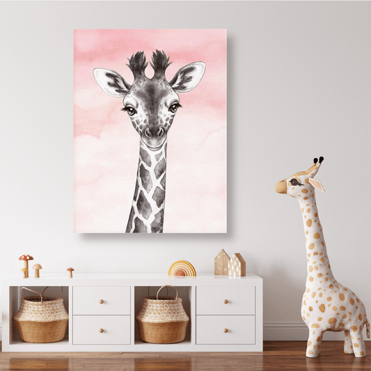 Giraffe Motiv Kinderzimmer | Diamond Painting - Kreativsein.shop