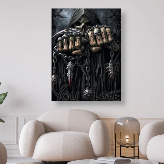 Ghost Game Over - Diamond Painting Kreativsein.shop