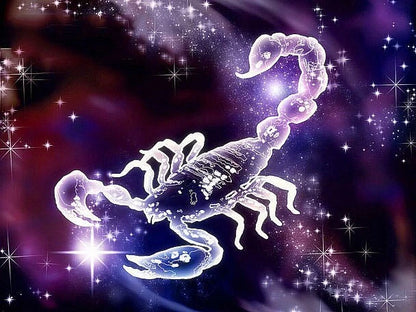 Sternzeichen Skorpion - Diamond Painting